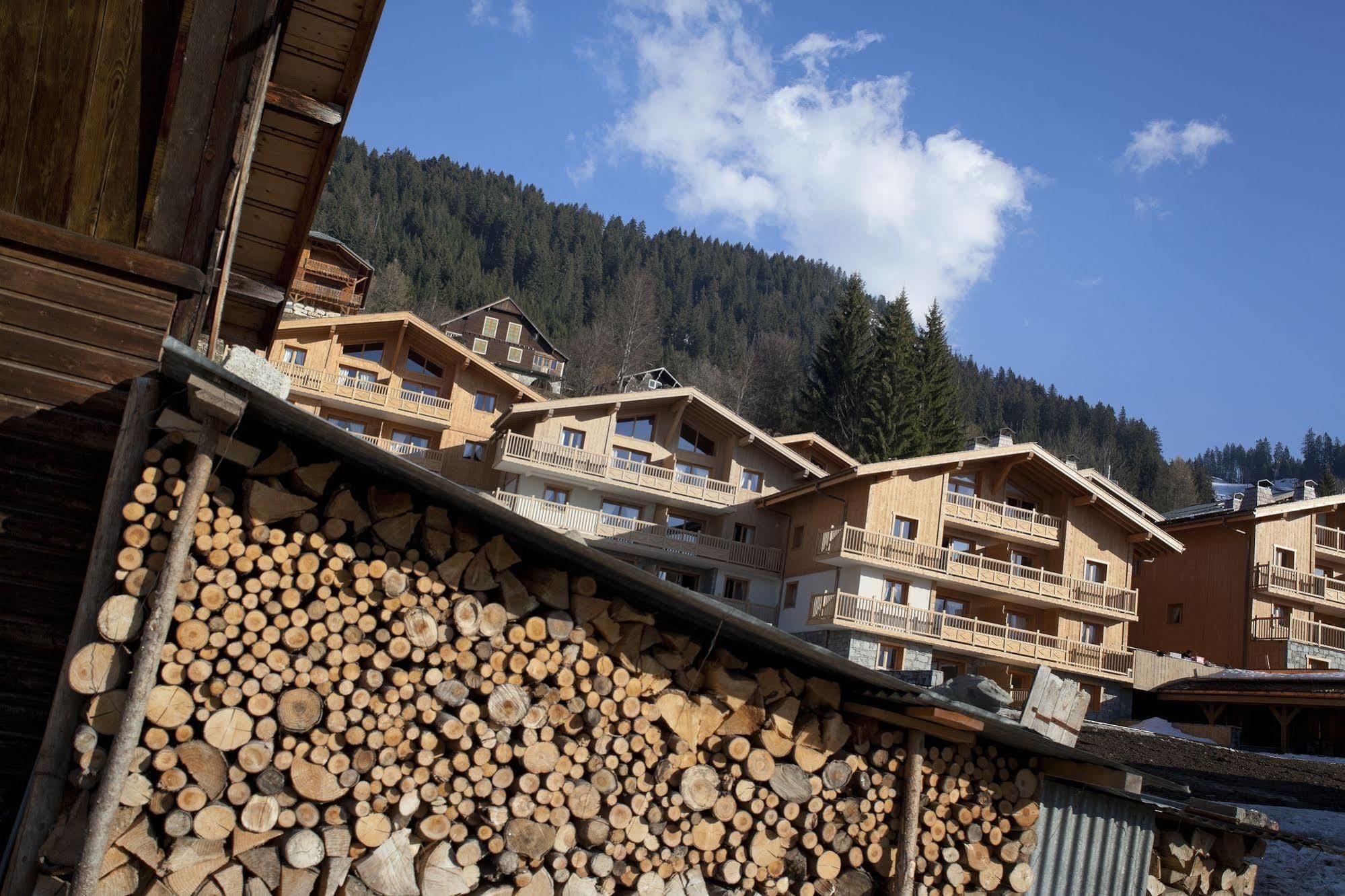 CGH Résidences&Spas Les Chalets de Jouvence Les Carroz d'Arâches Extérieur photo