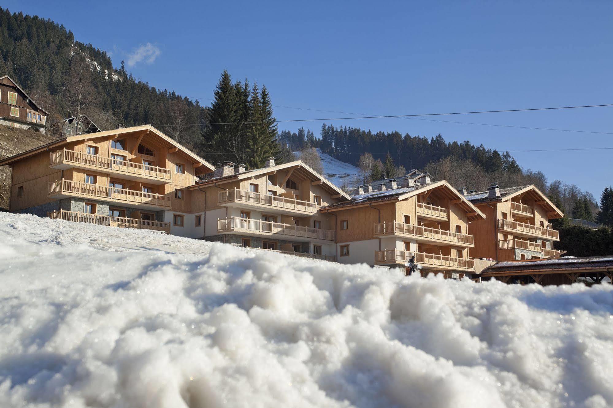 CGH Résidences&Spas Les Chalets de Jouvence Les Carroz d'Arâches Extérieur photo