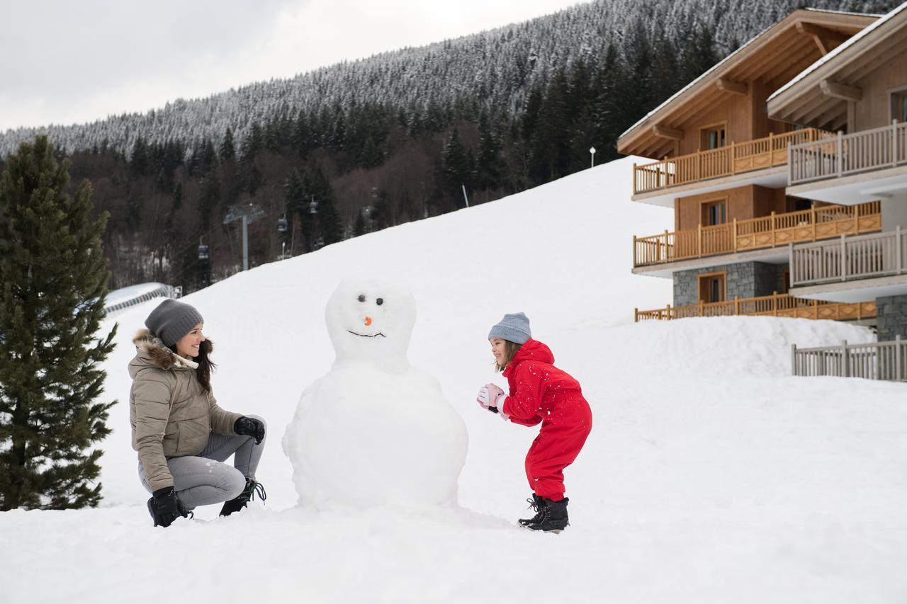 CGH Résidences&Spas Les Chalets de Jouvence Les Carroz d'Arâches Extérieur photo
